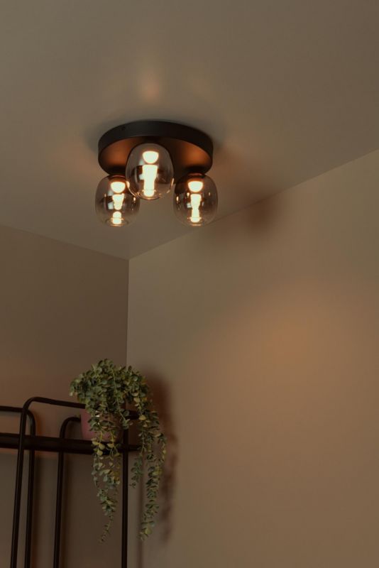 Lampa wisząca Lucide TAMINO czarna-dymiona LED 16.8W 3000K 500lm IP20 - 1 szt.