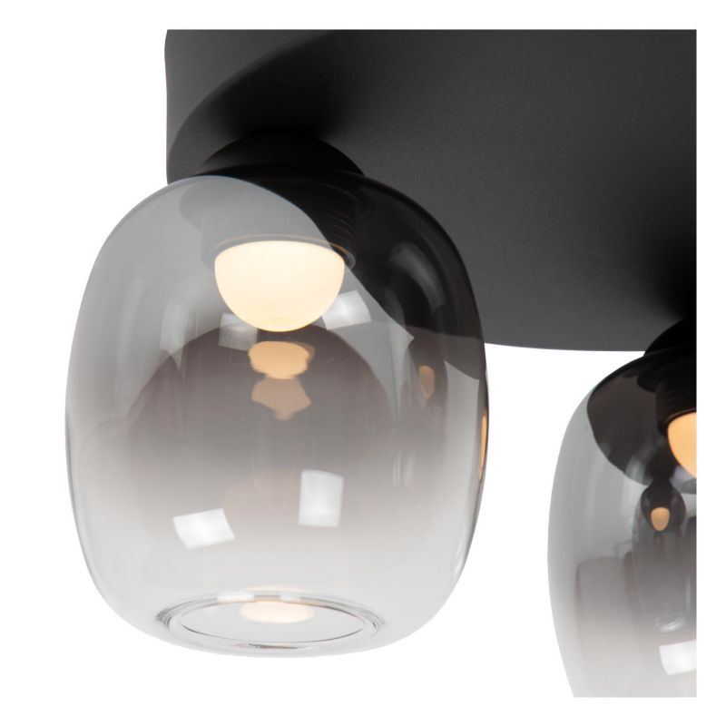 Lampa wisząca Lucide TAMINO czarna-dymiona LED 16.8W 3000K 500lm IP20 - 1 szt.