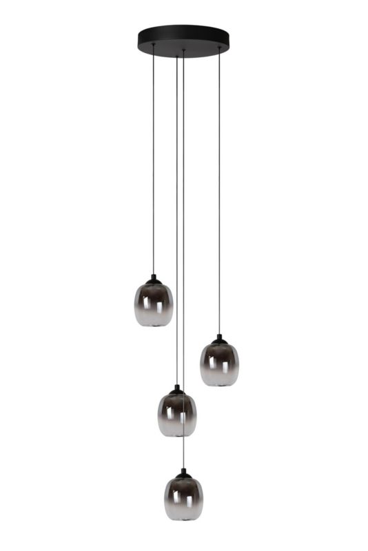 Lampa wisząca Lucide TAMINO czarna-dymiona LED 20.8W 3000K 2400lm IP20 - 1 szt.