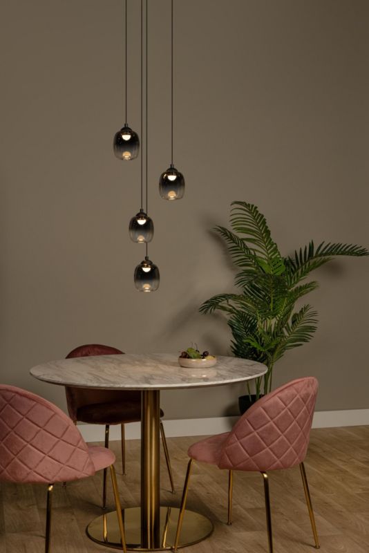 Lampa wisząca Lucide TAMINO czarna-dymiona LED 20.8W 3000K 2400lm IP20 - 1 szt.