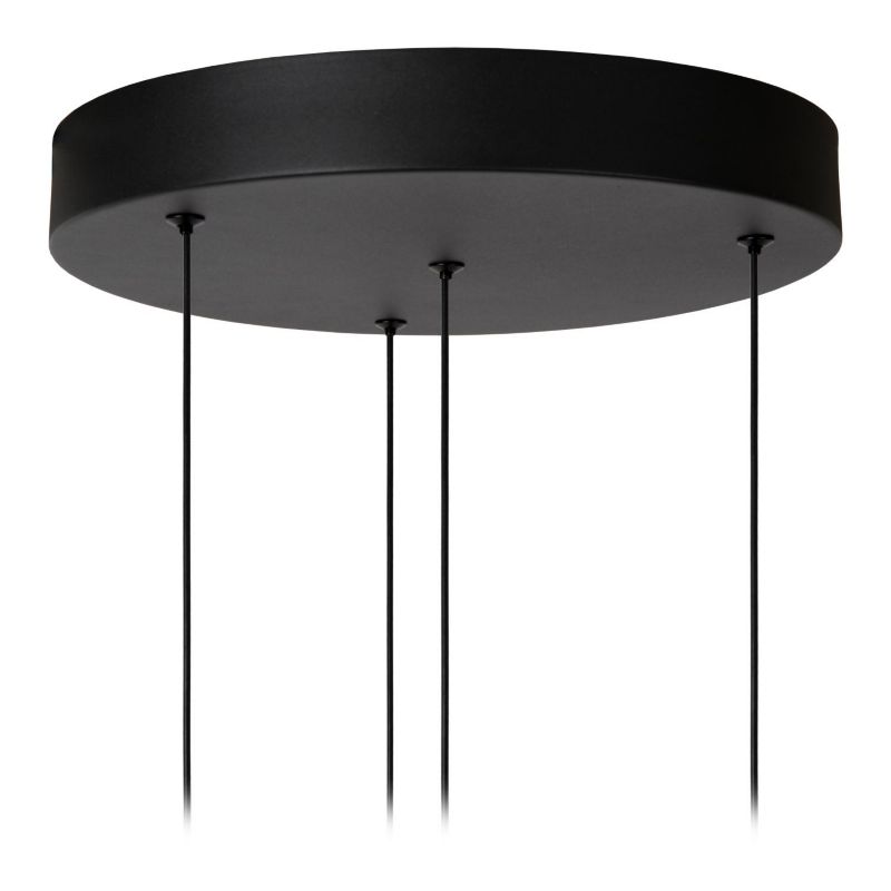 Lampa wisząca Lucide TAMINO czarna-dymiona LED 20.8W 3000K 2400lm IP20 - 1 szt.