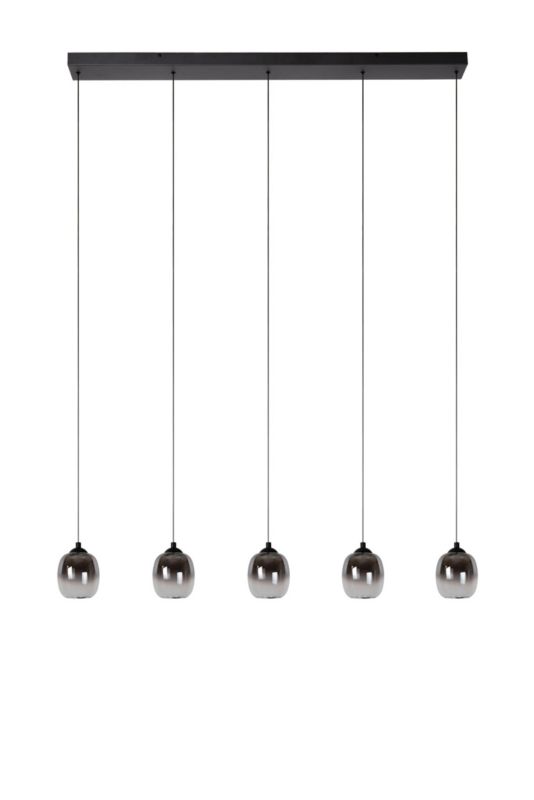 Lampa wisząca Lucide TAMINO czarna-dymiona LED 28W 3000K 2500lm IP20 - 1 szt.