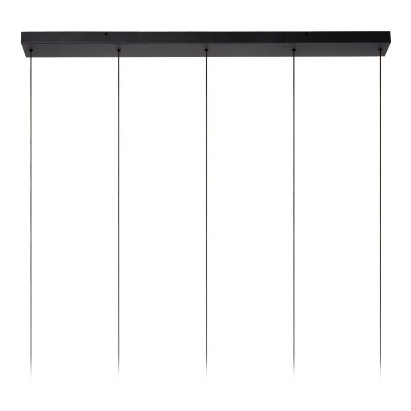 Lampa wisząca Lucide TAMINO czarna-dymiona LED 28W 3000K 2500lm IP20 - 1 szt.