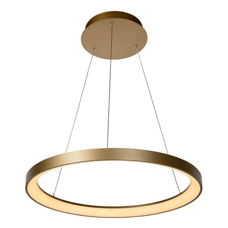 Lampa wisząca Lucide VIDAL złoto-odcienie złota LED 48W biały ciepły 2700K 2987lm IP20 wym:150x58x58cm - 1 szt.