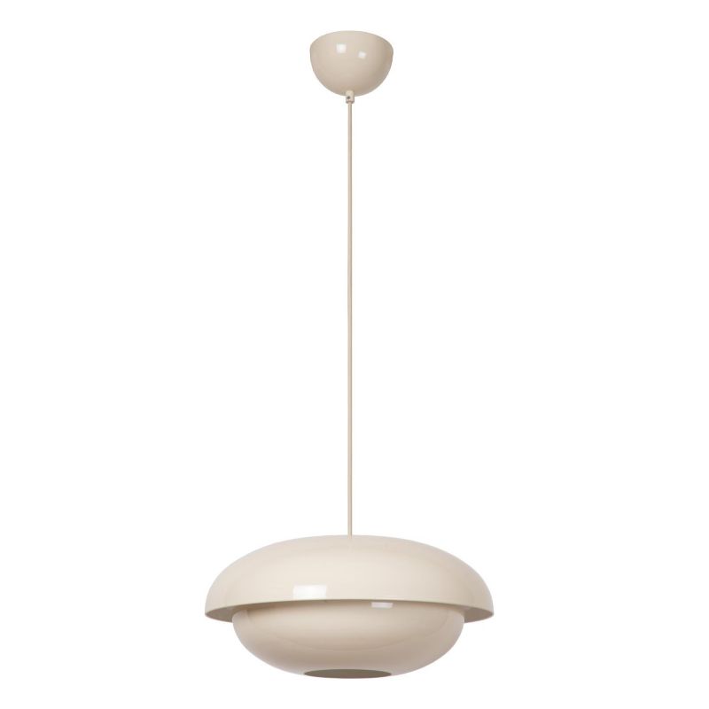 Lampa wisząca Lucide YOUNES kremowa 1xE27x40W IP20 wym:50x40x40cm - 1 szt.