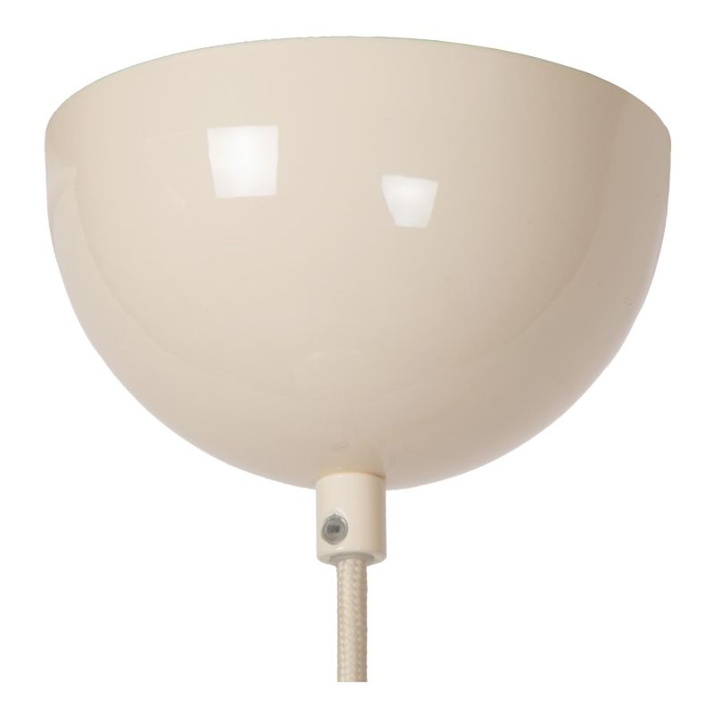 Lampa wisząca Lucide YOUNES kremowa 1xE27x40W IP20 wym:50x40x40cm - 1 szt.