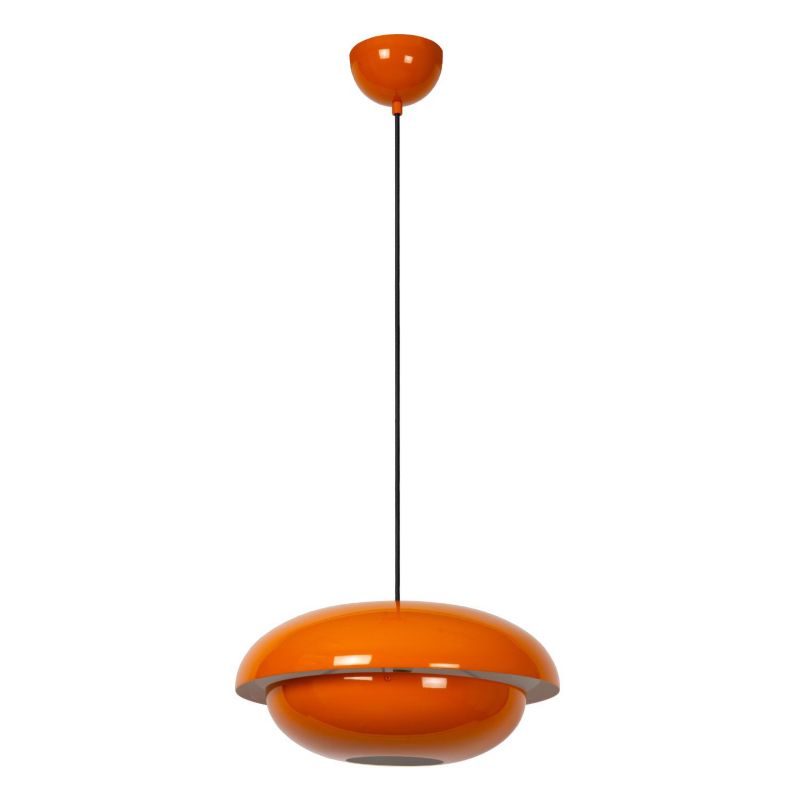 Lampa wisząca Lucide YOUNES pomarańczowa 1xE27x40W IP20 wym:50x40x40cm - 1 szt.