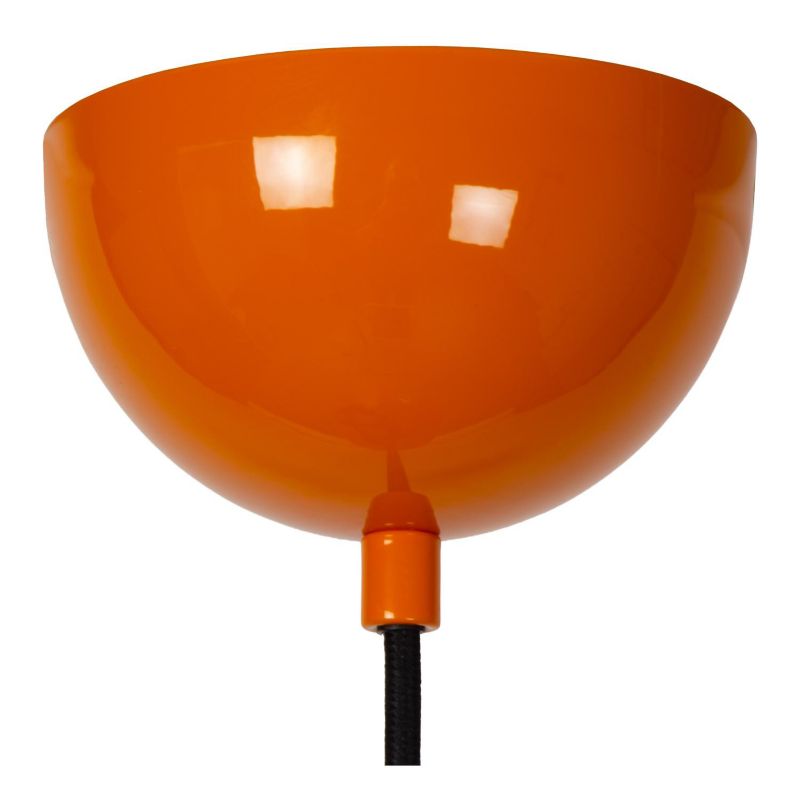 Lampa wisząca Lucide YOUNES pomarańczowa 1xE27x40W IP20 wym:50x40x40cm - 1 szt.