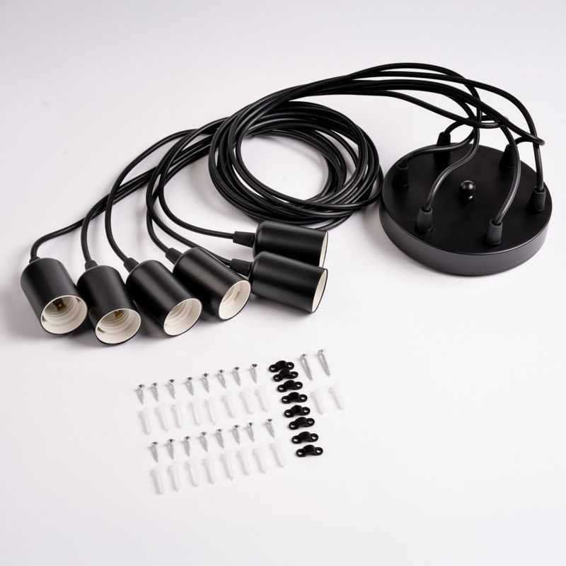 Lampa Wisząca Lumiled Sufitowa Pająk 6 Ramion do LED 6x E27 1 szt.
