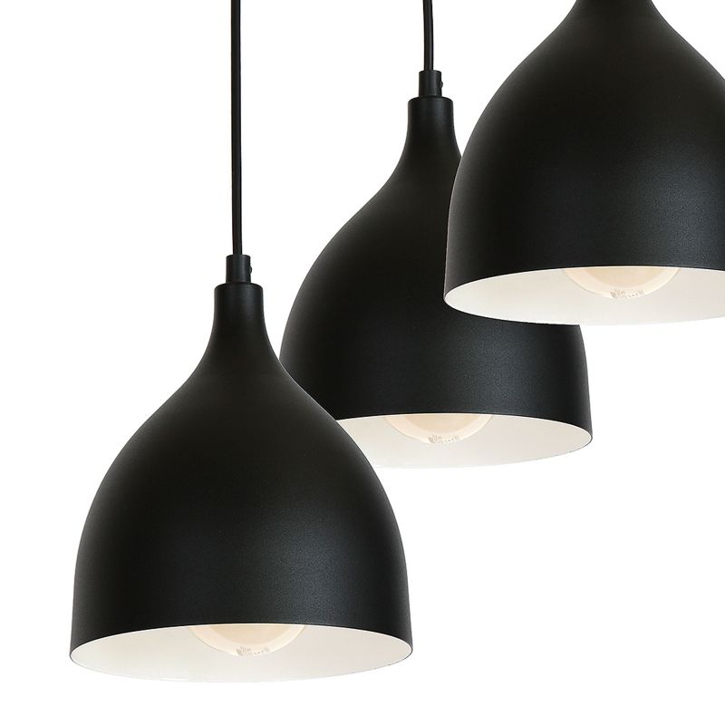 Lampa wisząca Luminex Noak Classic 8809 czarny matowy