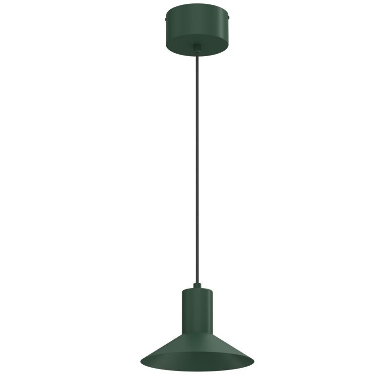 Lampa wisząca Luminex Nox zielona 1xGU10x8W IP20 wym:112x20x20cm - 1 szt.
