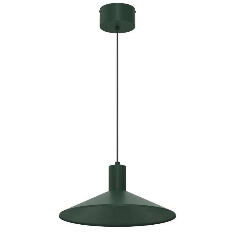 Lampa wisząca Luminex Nox zielona 1xGU10x8W IP20 wym:115x36x36cm - 1 szt.