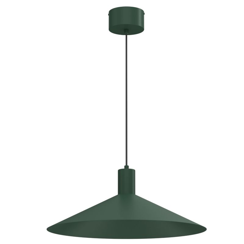 Lampa wisząca Luminex Nox zielona 1xGU10x8W IP20 wym:120x50x50cm - 1 szt.