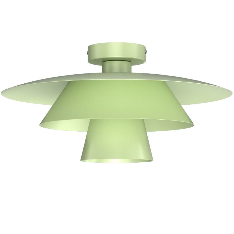 Lampa wisząca Luminex Plato zielona 1xE27x15W IP20 wym:16,5x32x32cm - 1 szt.