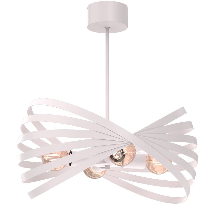 Lampa wisząca Luminex Sparkle beżowa 4xE27x15W IP20 wym:58x50,5x50,5cm - 1 szt.