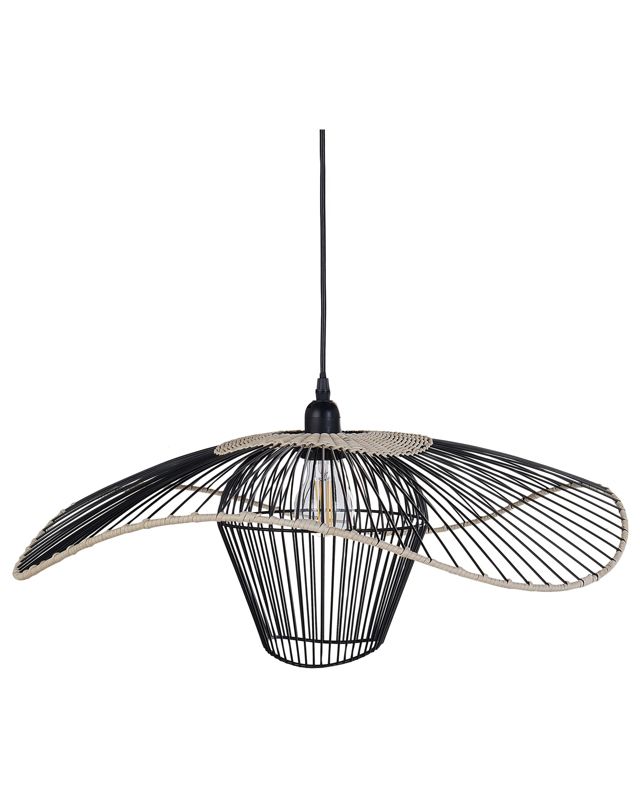 Lampa wisząca Lunga Metal Czarny 1 szt.