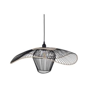 Lampa wisząca Lunga Metal Czarny 1 szt.