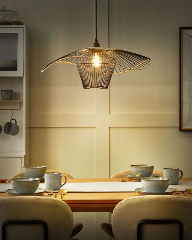 Lampa wisząca Lunga Metal Czarny 1 szt.