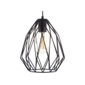 Lampa wisząca Magra Metal Czarny 1 szt.