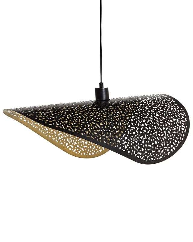 Lampa wisząca Mahi Metal Czarny 1 szt.