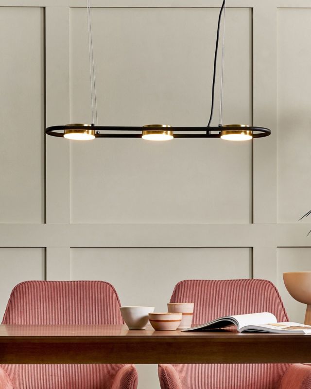 Lampa wisząca Mali Metal Czarny 1 szt.
