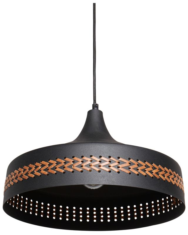 Lampa wisząca Mameyes Metal Czarny 1 szt.