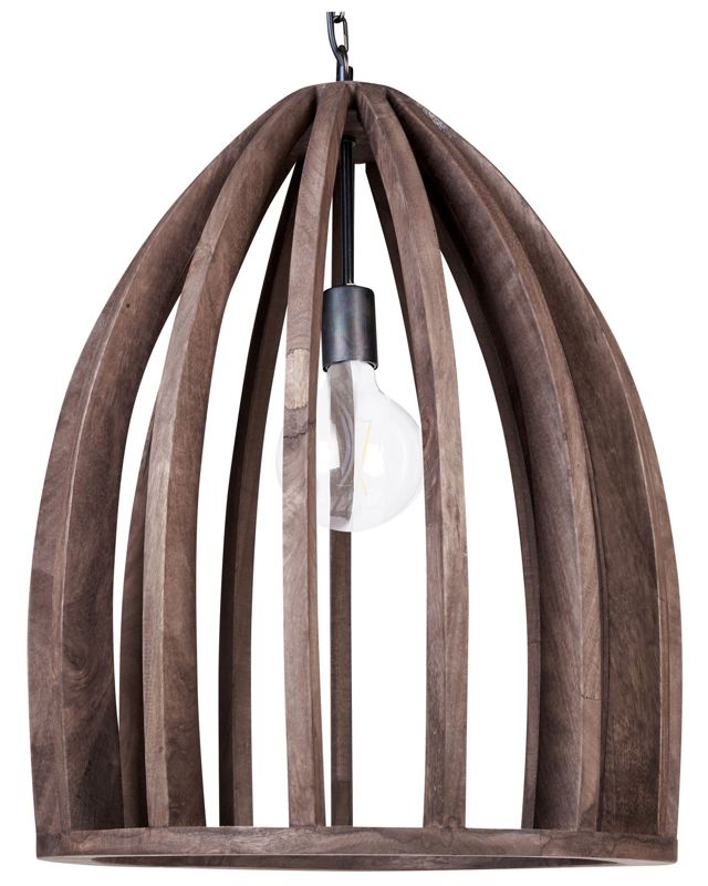 Lampa wisząca Manair Drewno Ciemne drewno 1 szt.