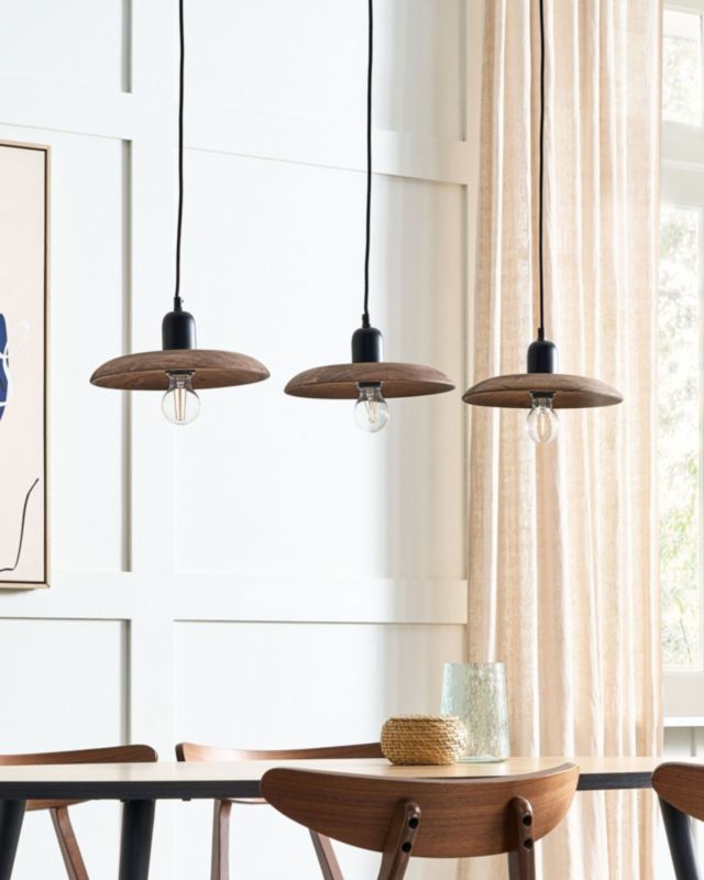 Lampa wisząca Manjeera Drewno Ciemne drewno 1 szt.