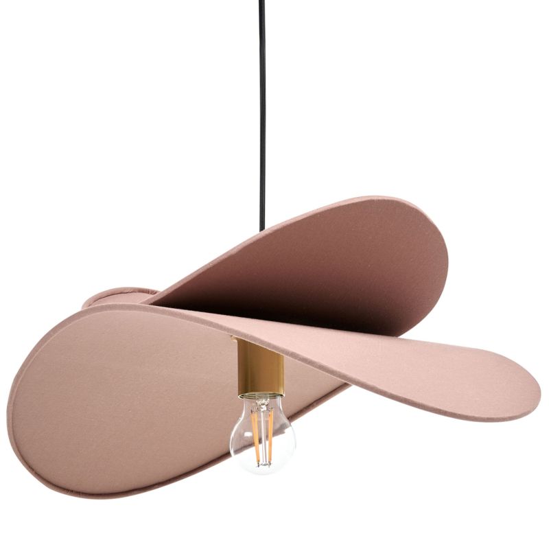 Lampa wisząca Mascota Len Jasnobrązowy 1 szt.