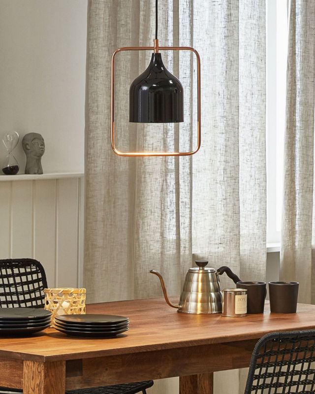Lampa wisząca Mavone Metal Czarny 1 szt.