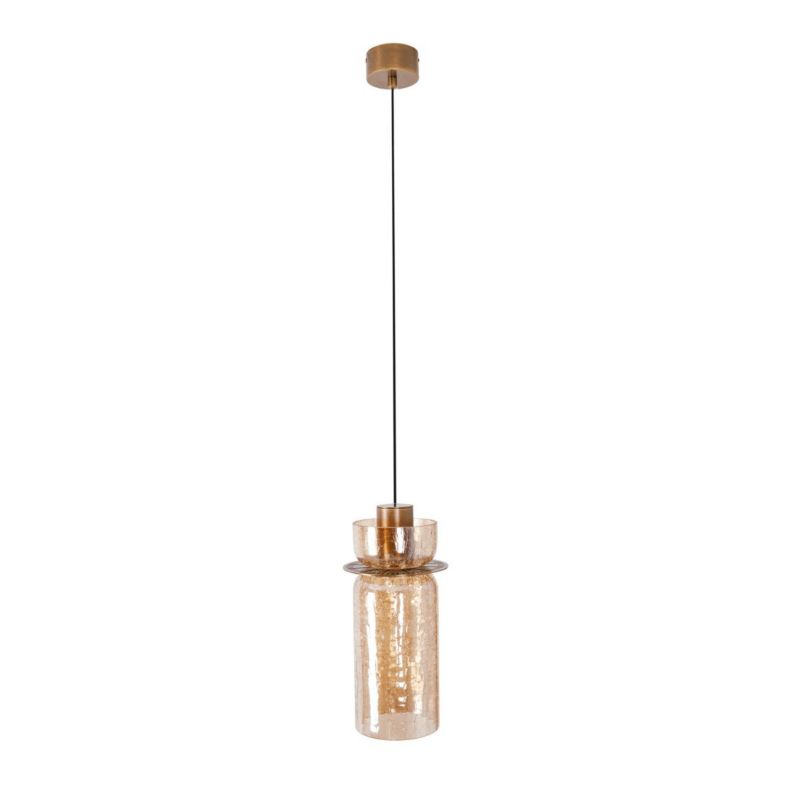 Lampa wisząca Maxlight Signature 3009 bursztynowy dekoracyjna wbudowany LED 8W 1 szt.