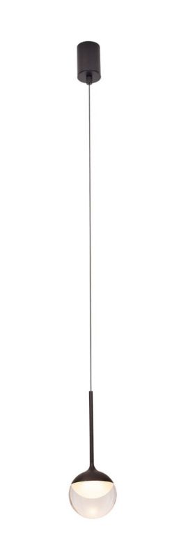 Lampa wisząca Maxlight Zoom 7405 czarna nowoczesna wbudowany LED 6W 1 szt.