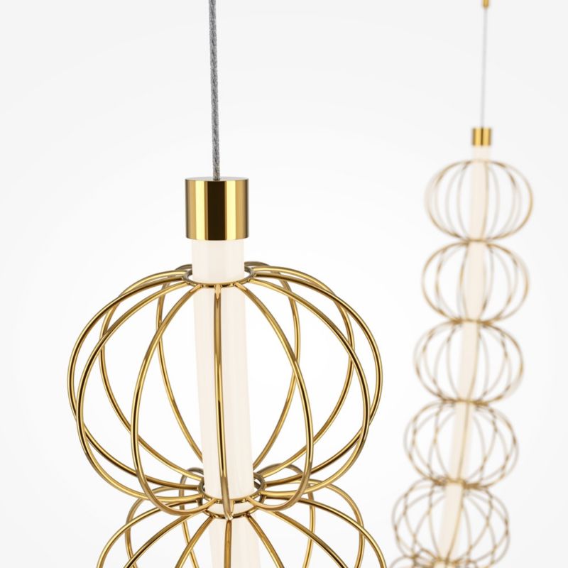 YA−MAN STA-206P GOLD Złote kolczyki - Nr wzoru AP541-5366 / Apart