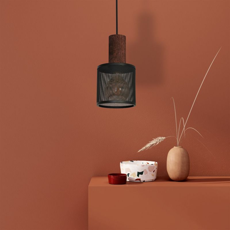 Lampa wisząca Milagro Ares Black 1xE27 1 szt.