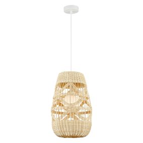 Lampa wisząca Milagro Arona Natural G9 40w 1 szt.