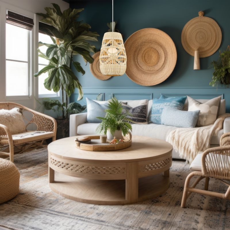Lampa wisząca Milagro Arona Natural G9 40w 1 szt.