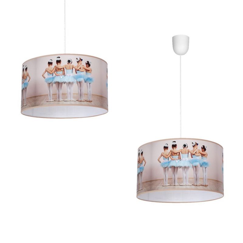 Lampa wisząca Milagro Ballerina 1xE27 abażur 30 cm 1 szt.