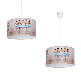 Lampa wisząca Milagro Ballerina 1xE27 abażur 30 cm 1 szt.