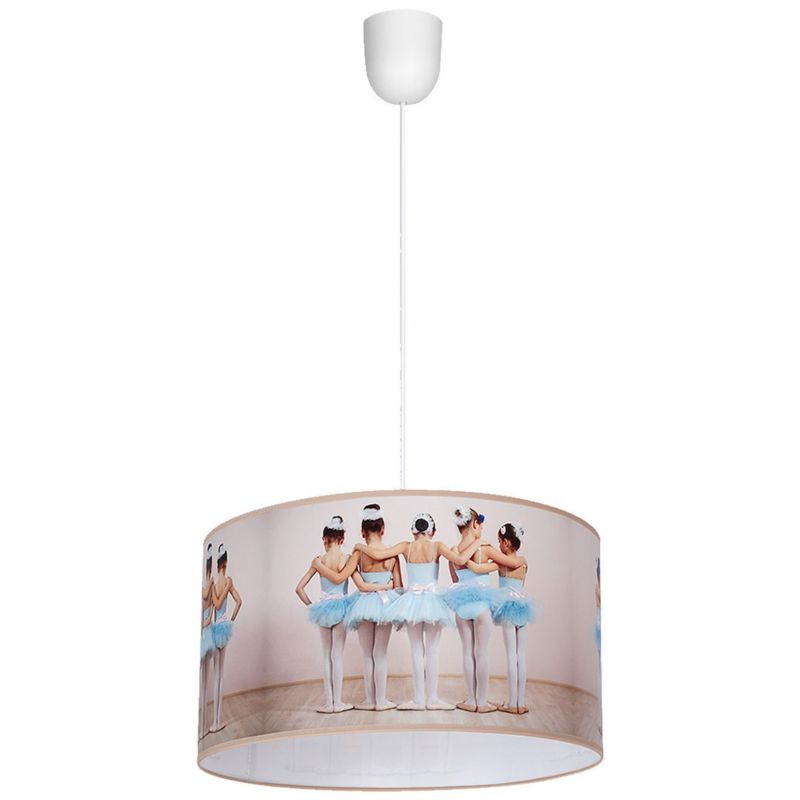 Lampa wisząca Milagro Ballerina 1xE27 abażur 30 cm 1 szt.