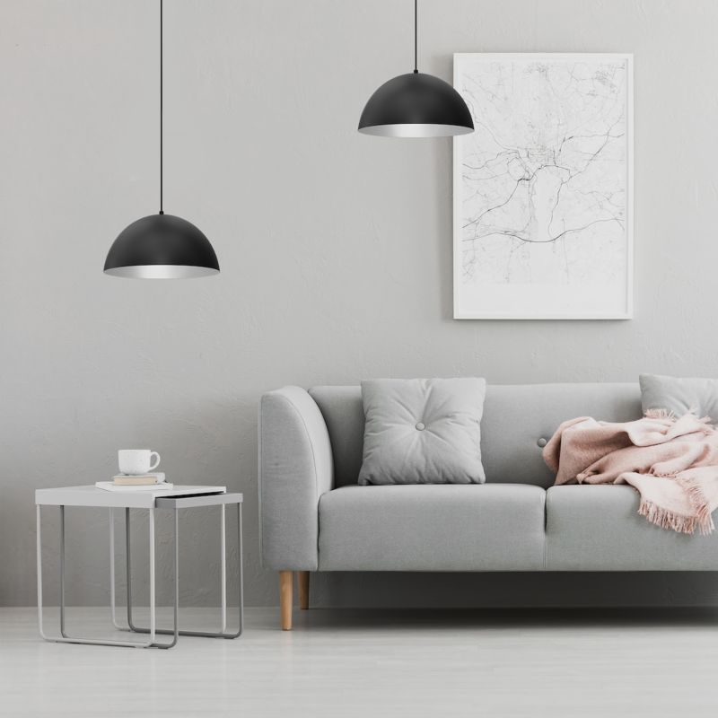Lampa wisząca Milagro Beta E27 35W czarny 1 szt.