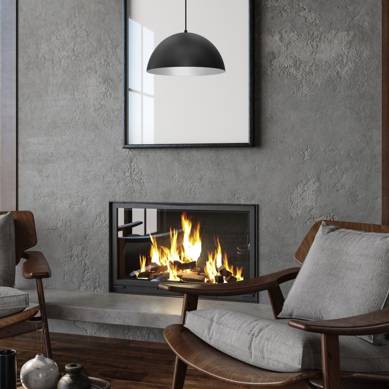 Lampa wisząca Milagro Beta E27 35W czarny 1 szt.