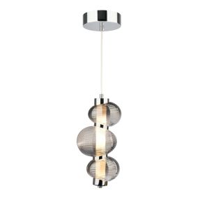 Lampa wisząca Milagro Bolla Smoked Led 12w 1 szt.