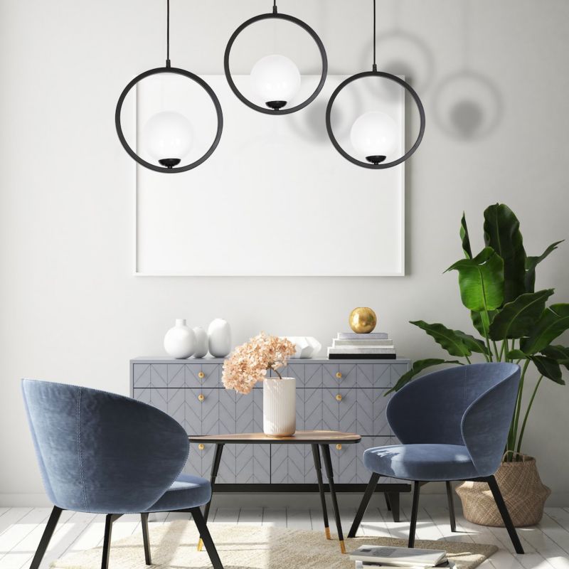 Lampa wisząca Milagro Boston 3 źródła światła nowoczesny design 1 szt.
