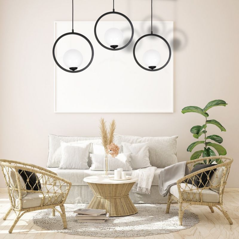 Lampa wisząca Milagro Boston 3 źródła światła nowoczesny design 1 szt.