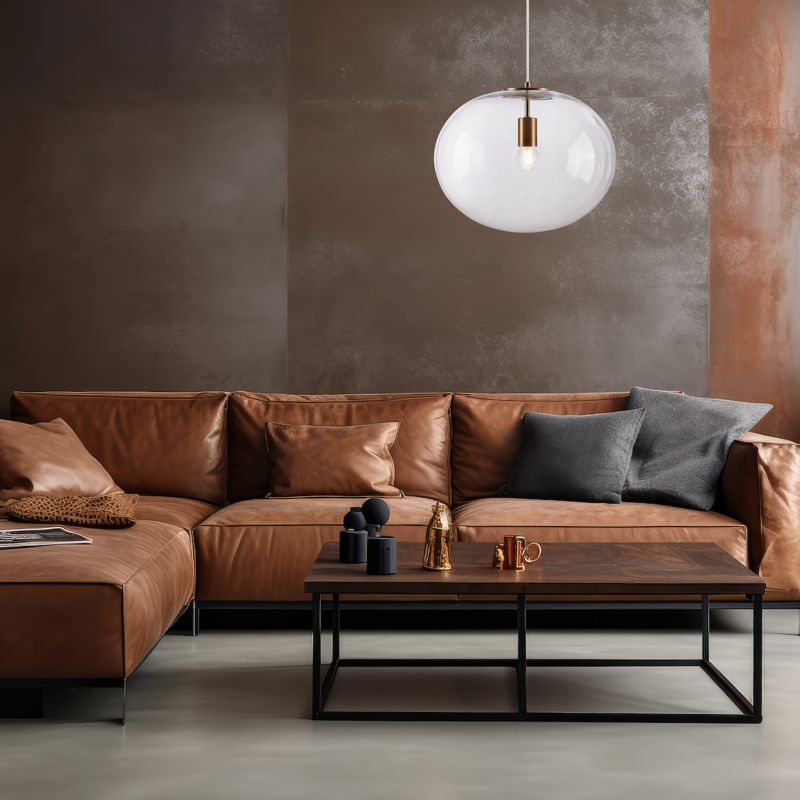 Lampa wisząca Milagro Campania E27 60w 1 transparentny szt.