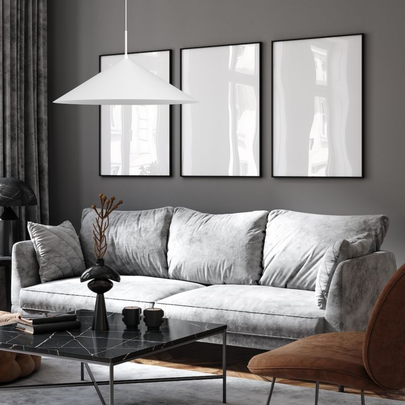 Lampa wisząca Milagro Capital Gx53 40w biały 1 szt.