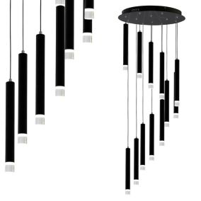 Lampa wisząca Milagro  Carbon 12w Led Ice 840 lm 1 szt.