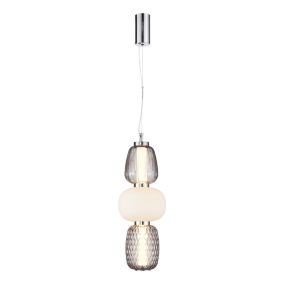 Lampa wisząca Milagro Caro Smoked Led 28w 1 szt.