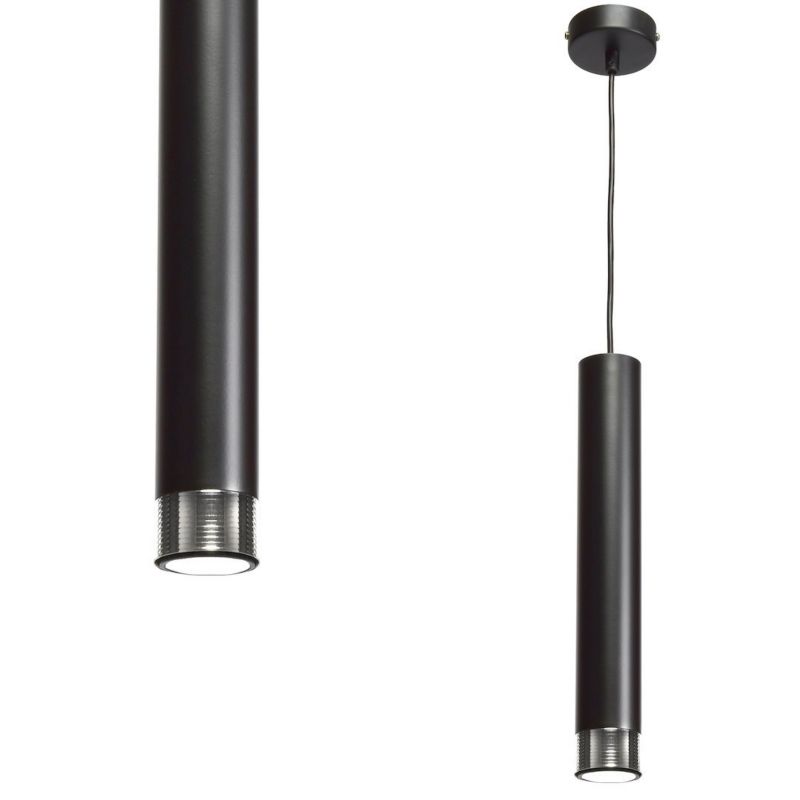 Lampa wisząca Milagro DANI Black Chrome 1xgu10 1 szt.