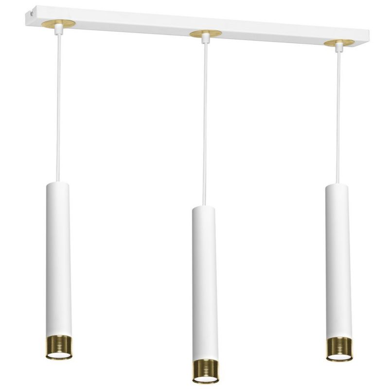 Lampa wisząca Milagro DANI Potrójna złote dodatki 3 x gu10 1 szt.